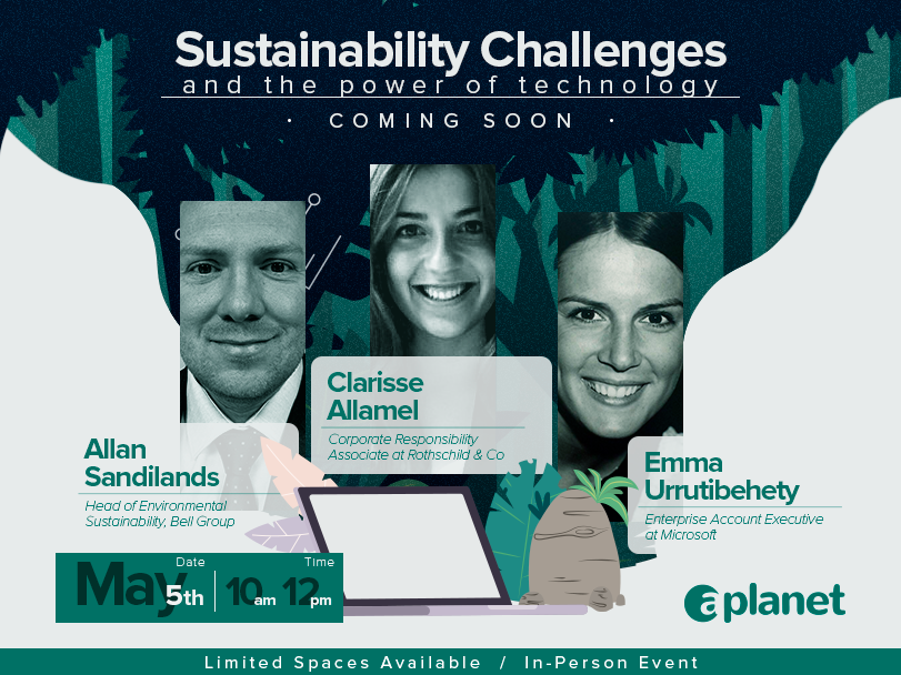 Desafios da sustentabilidade e o poder da tecnologia